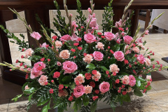 Pink Altar Arrangement