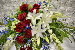 Patriotic Casket Spray