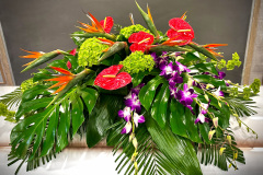 Tropical Casket Spray