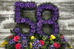 Super Bowl LVIII Silk Flower Display