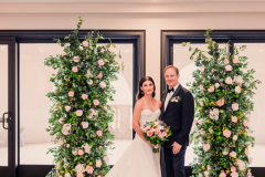 Bride & Groom, Silk Arch
