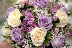 Purple Bride Bouquet
