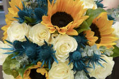 Custom Sunflower Bride Bouquet