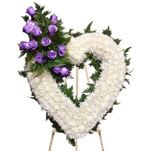 A Piece of My Heart Standing Wreath