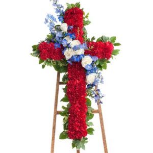 Amazing Grace Standing Wreath
