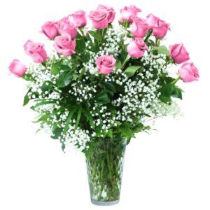 Deluxe 2 Dozen Pink Roses