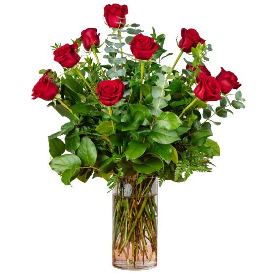 Standard Dozen Red Roses